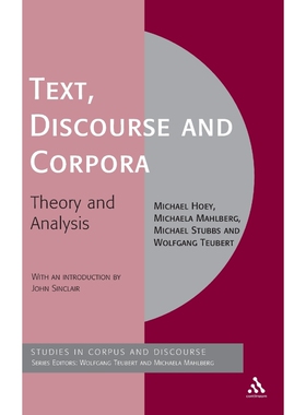 按需印刷不退不换Text, Discourse and Corpora[9780826491718]