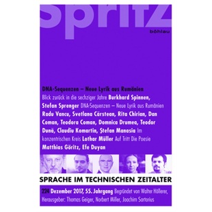 Sequenzen Neue 9783412509484 德语 Rumanien DNA aus 预订 Lyrik