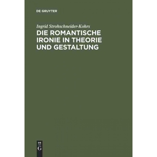 按需印刷不退不换DEG Die romantische Ironie in Theorie und Gestaltung[9783484108400]