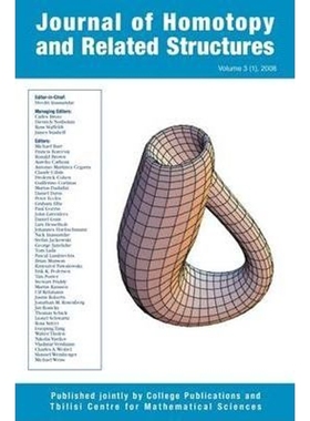 按需印刷Journal of Homotopy and Related Structures 3(1)[9780954300685]