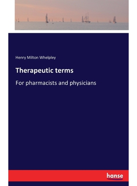 按需印刷Therapeutic terms[9783742832900]