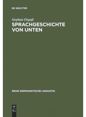 按需印刷DEG Sprachgeschichte von unten[9783484312630]