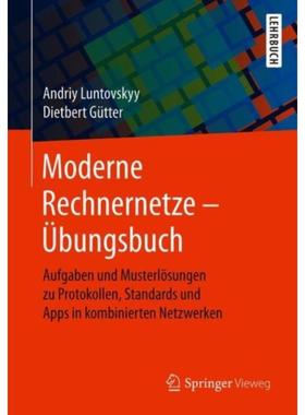 预订【德语】 Moderne Rechnernetze - Übungsbuch:Aufgaben und Musterlösungen zu Protokollen,  Stan