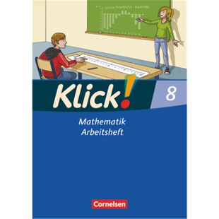 预订不退不换德语 Klick! Mathematik - Mittel-/Oberstufe - Alle Bundesländer - 8. Schulja[9783060805631]
