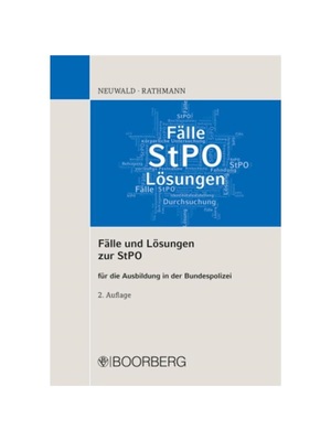 预订【德语】F?lle und L?sungen zur StPO:für die Ausbildung in der Bundespolizei