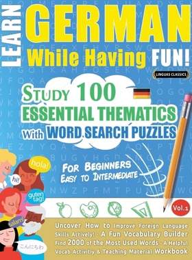 按需印刷LEARN GERMAN WHILE HAVING FUN! - FOR BEGINNERS[9782491792404]