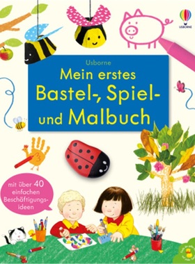 预订【德语】 Mein erstes Bastel-, Spiel- und Malbuch[9781789418040]