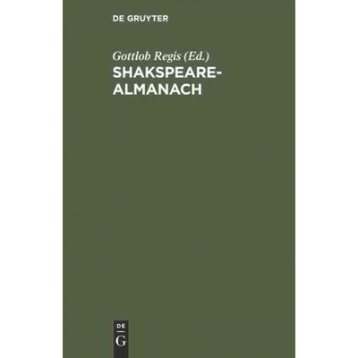 按需印刷DEG Shakspeare Almanach[9783111151342]
