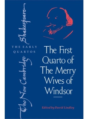 预订First Quarto of 'The Merry Wives of Windsor'[9781107044098]