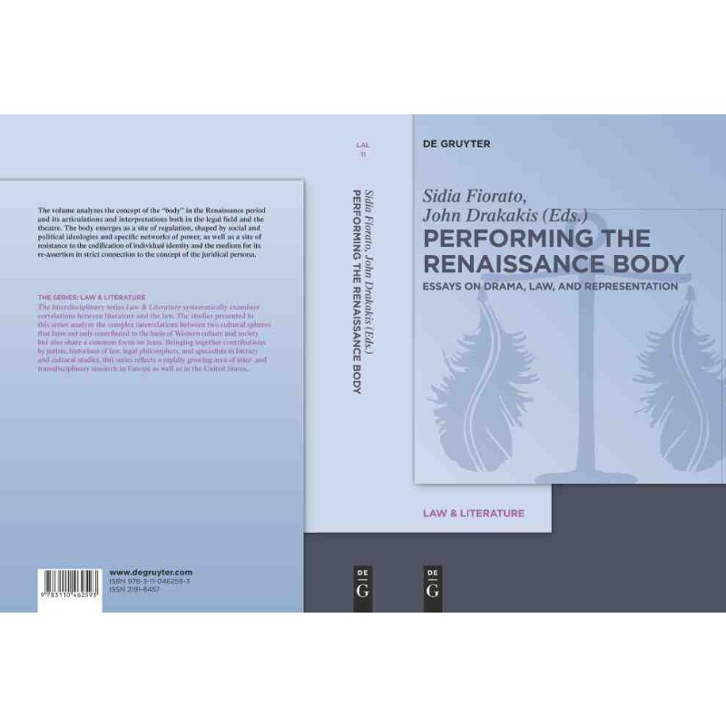 按需印刷不退不换DGYT Performing the Renaissance Body[9783110462593]