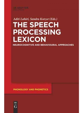 按需印刷DEG The Speech Processing Lexicon[9783110634921]