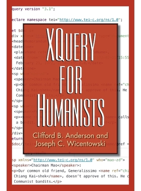 按需印刷XQuery for Humanists[9781623498290]