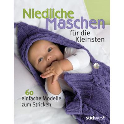 预订【德语】 Niedliche Maschen für die Kleinsten:60 einfache Modelle zum Stricken