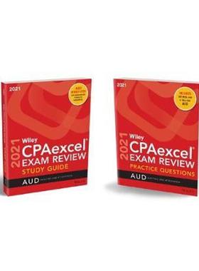 预订Wiley CPAexcel Exam Review 2021 Study Guide + Question Pack:Auditing