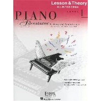 预订Piano Adventures All-in-Two Level 1 Lesson/Theory:Lesson & Theory - Anglicised Edition