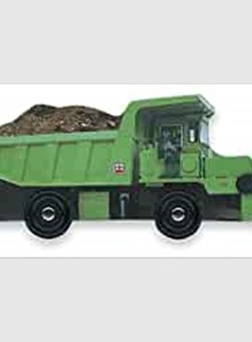 原版进口 Wheelie Books: Dump Truck 玩具书  【上海外文书店】