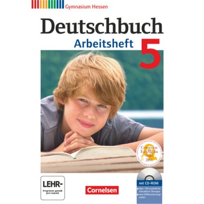 预订不退不换德语 Deutschbuch Gymnasium - Hessen G8/G9 - 5. Schuljahr[9783060624775]