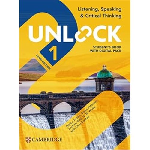 现货 剑桥Unlock第三版1级听说 Unlock第三版1级听说 英文原版 上海外文 9781009797535