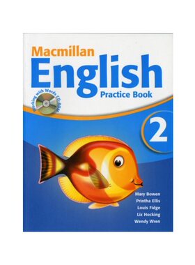 预订不退不换Macmillan English 2 Practice Book & CD Rom Pack New Edition