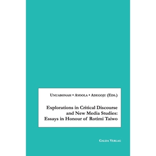 Discourse and 9783962030230 Studies Critical Media 按需印刷Explorations New