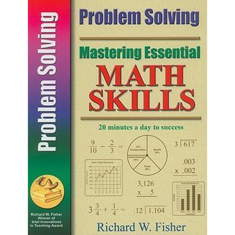 按需印刷不退不换Mastering Essential Math Skills:Problem Solving[9780966621181]