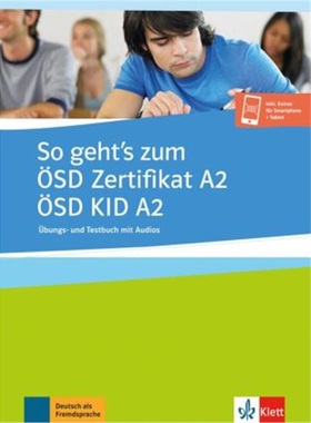 预订【德语】 So geht's zum ÖSD Zertifikat A2/ÖSD KID A2[9783126768627]