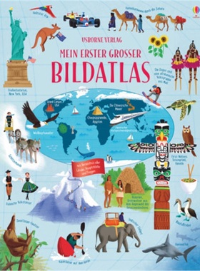 预订【德语】 Mein erster großer Bildatlas[9781782324539]