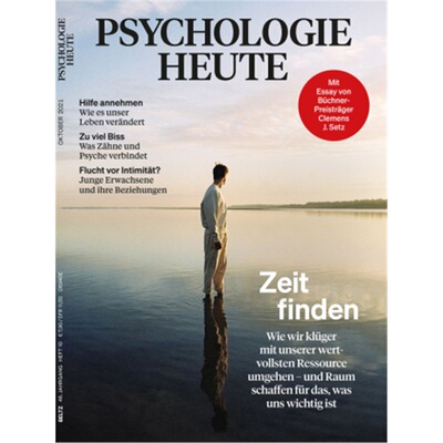 预订【德语】Psychologie Heute 10/2021: Zeit finden[9783407481832]