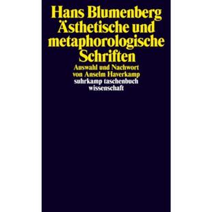 预订不退不换德语 Ästhetische und metaphorologische Schriften: