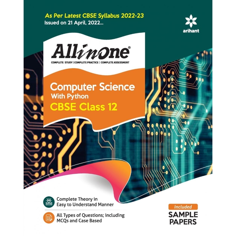 预订CBSE All In One Computer Science with Python Class 12 2022-23 Edition (As per latest CBSE Syllabus i 书籍/杂志/报纸 进口教材/考试类/工具书类原版书 原图主图