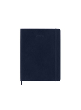 预订【德语】 Moleskine 18 Monate Wochen Notizkalender 2022/2023, XL, Saphir[8056598851199]