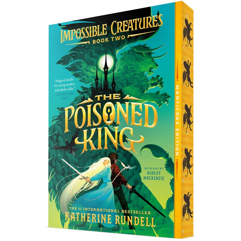 现货 毒王 不可能生物系列 The Poisoned King (Impossible Creatures) 英文原版 上海外文 9780593809938