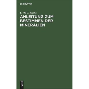 预订不退不换德语 Anleitung zum Bestimmen der Mineralien: