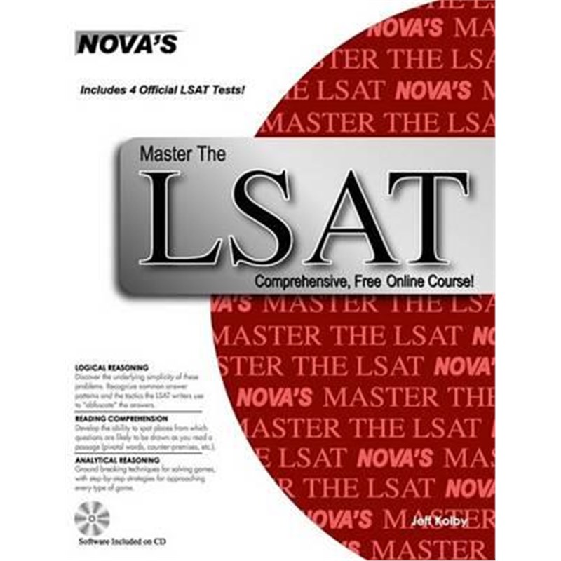 按需印刷Master The LSAT:Includes 4 Official LSATs![9781889057316]