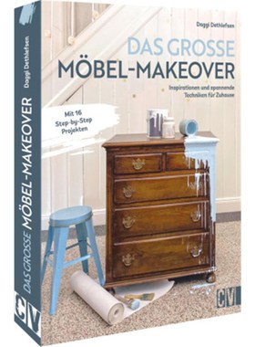 预订【德语】Das große Möbel-Makeover:Inspiration und spannende Techniken für Zuhause
