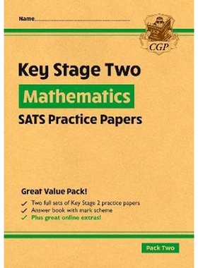 预订New KS2 Maths SATS Practice Papers: Pack 2 - for the 2023 tests (with free Online Extras)