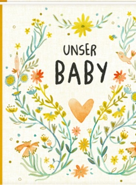 预订【德语】 Unser Baby, Eintragalbum[4050003718583]