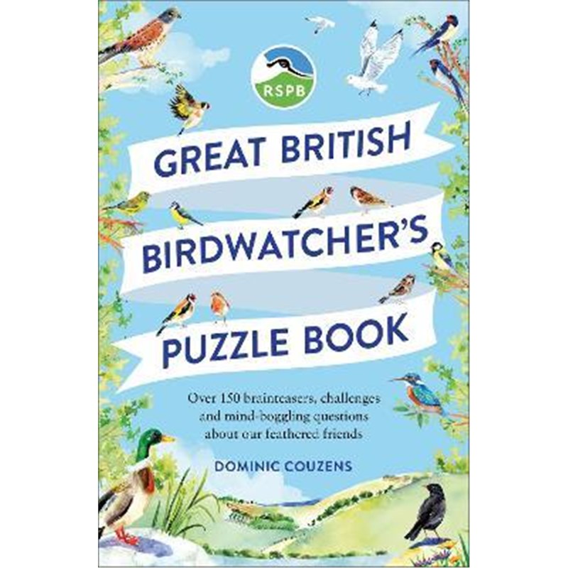 预订RSPB Great British Birdwatcher's Puzzle Book:Test your ornithological knowledge!