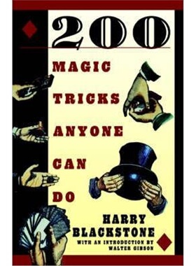 按需印刷不退不换200 Magic Tricks Anyone Can Do[9780806521008]