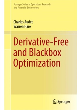 预订Derivative-Free and Blackbox Optimization