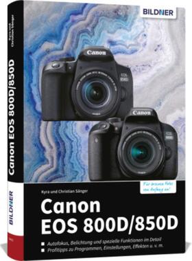 预订【德语】 Canon EOS 850D / 800D:Das umfangreiche Praxisbuch zu Ihrer Kamera!