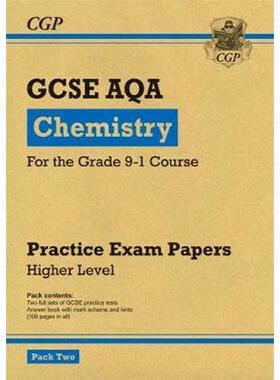 预订不退不换Grade 9-1 GCSE Chemistry AQA Practice Papers: Higher Pack 2