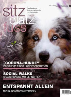 预订【德语】 SitzPlatzFuss, Ausgabe 45:Corona Hunde - Probleme einer Hundegeneration