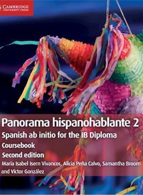 现货Panorama hispanohablante 2 Coursebook:Spanish ab initio for the IB Diploma