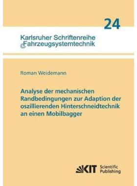 预订【德语】 Analyse der mechanischen Randbedingungen zur Adaption der oszillierenden Hinterschn