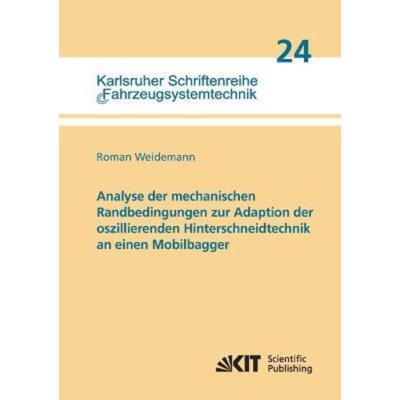 预订【德语】 Analyse der mechanischen Randbedingungen zur Adaption der oszillierenden Hinterschn