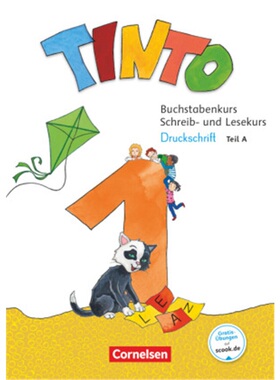预订不退不换德语 Tinto 1 - Neubearbeitung 2018 - 1. Schuljahr[9783060841738]