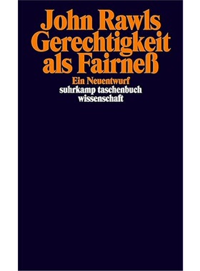 预订【德语】Gerechtigkeit als Fairneß