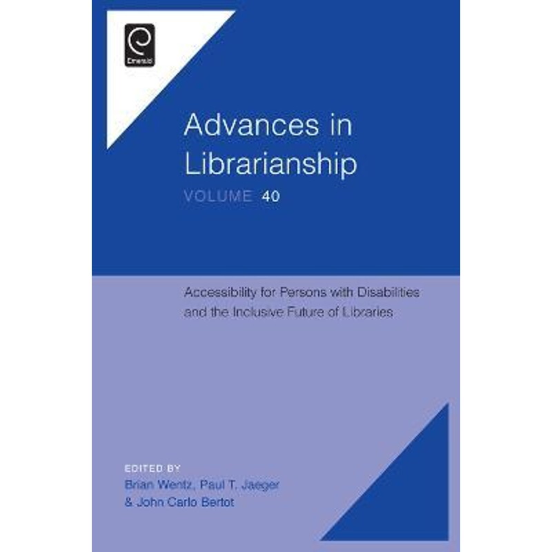按需印刷不退不换Accessibility for Persons with Disabilities and the Inclusive Future of Libraries[9781785606533]