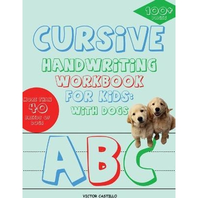 按需印刷Cursive Handwriting Workbook for Kids:With Dogs (Full-Color Edition): With Dogs[9781087906270]
